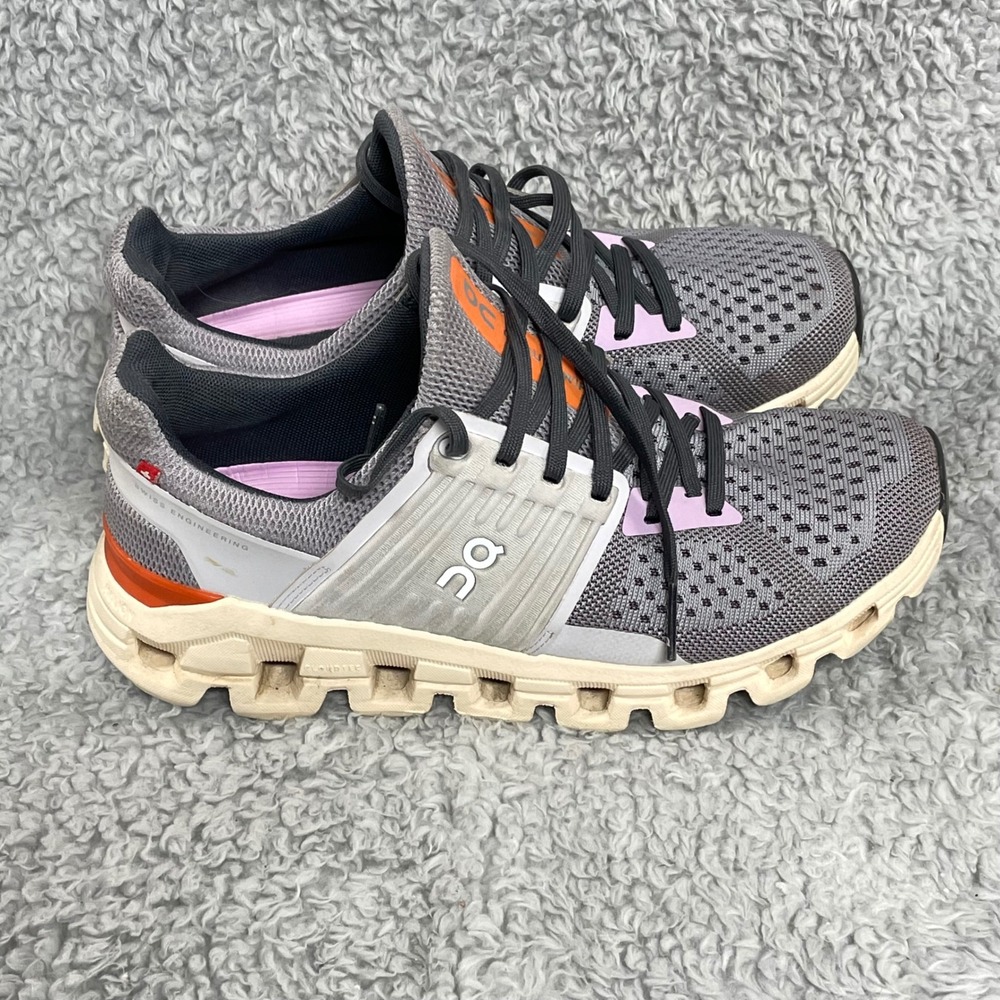 On Cloudswift Womens Running Shoes Size 6 Grey Mesh CloudTec Cushioning - Picture 9 of 15